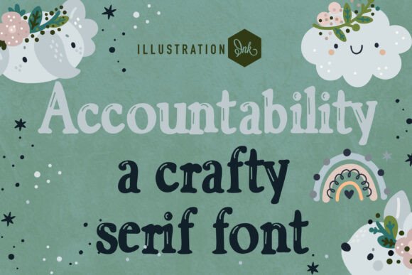 Accountability Font for Web Design