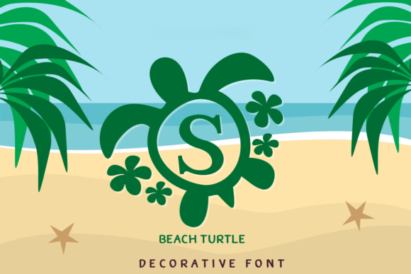 Beach Turtle: A Tropical Font for Branding