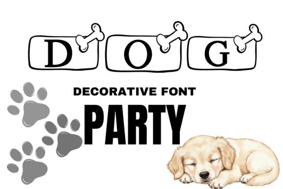Dog Party Font Review