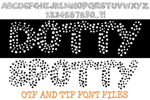 Dotty Spotty: A Creative Font for Branding