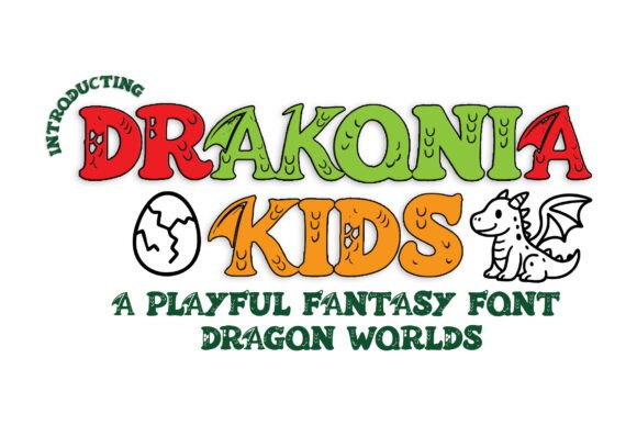 Drakonia Kids: A Magical Font for Business
