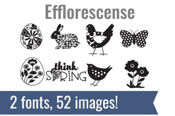 Efflorescense Dingbats: A Font for Creative Web Design