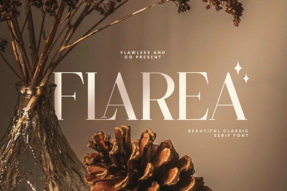 Flarea: A Serif Font for Elegant Campaigns