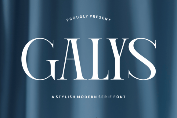 Galys: A Stylish Serif for Branding