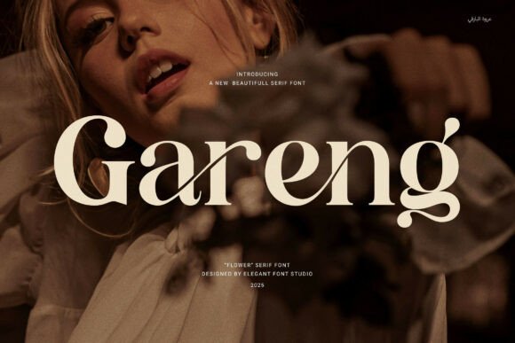 Gareng: A Serif Font for Polished Branding