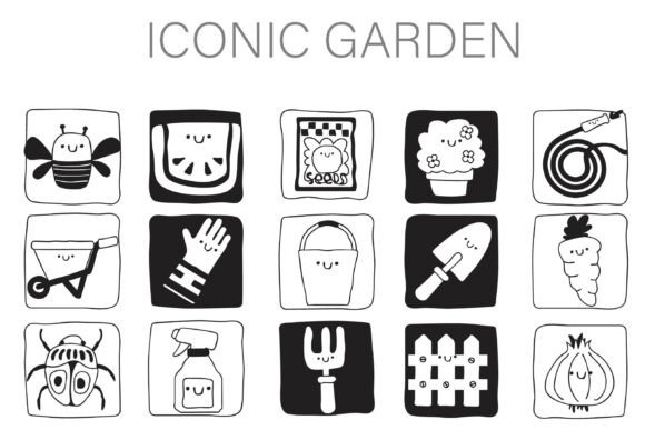 Iconic Garden: A Font That Adds Joy