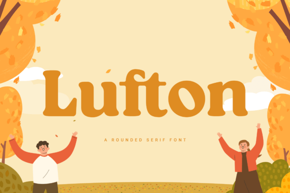 Lufton: A Serif Font for Seasonal Web Design