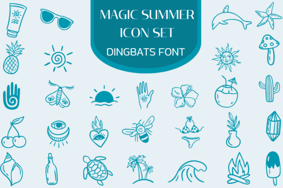 Magic Summer Font for Web Design