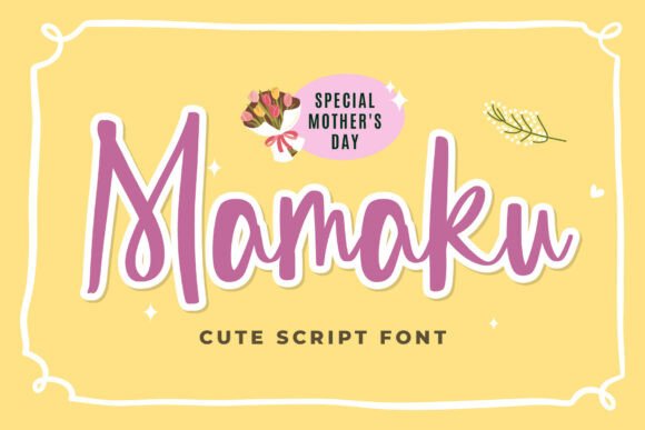 Mamaku: A Whimsical Font for Business Branding