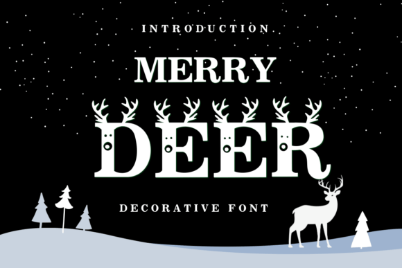 Merry Deer Font for Web Design