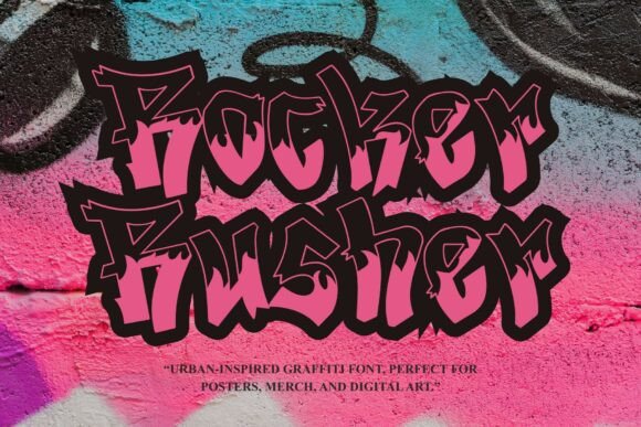 Rocker Rusher: Bold Font for Digital Impact