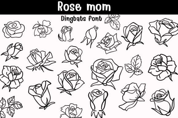 Rose Mom Font for Editorial Design