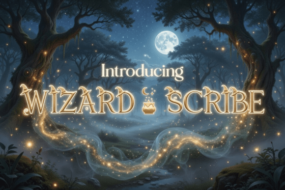 Wizard Scribe Font
