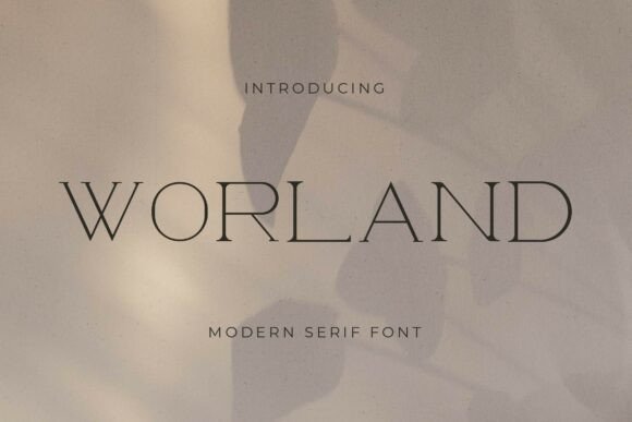 Worland: A Serif Font for Modern Marketing